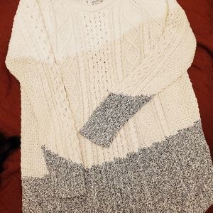 LL Bean fisherman's cotton sweater
